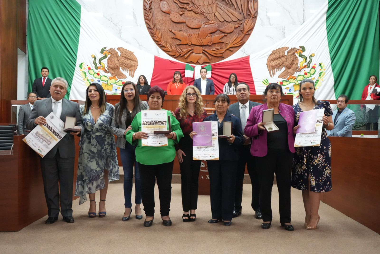 Entrega LXIV Legislatura presea '50 años por la educación al servicio del pueblo' 2023
